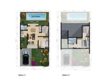 rumah & KOLAM RENANG ini bisa anda miliki hanya dengan DP 2%