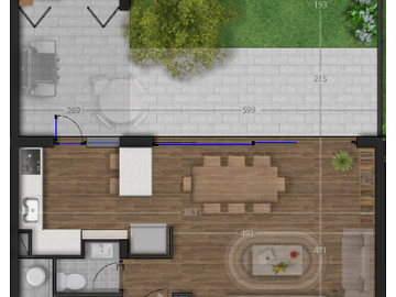 DÚPLEX CON JARDÍN PRIVADO en venta de 3 dorm. en Providencia