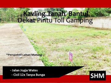 Pekarangan SHM, Area Kampus II UKDW, Luas 110-an Meter