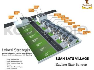tanah murah kavling murah komplek cluster buahbatu village