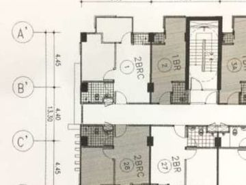 Jual Rugi Apartemen T-Plaza,Studio dekat dengan lift