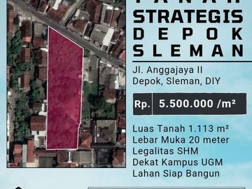 Tanah Strategis Condongcatur Sleman Yogyakarta
