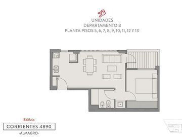 Departamento - Villa Crespo a estrenar