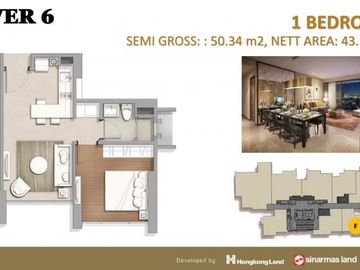 Apartemen Marigold Navapark BSD city premium ekslusif