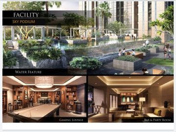 Branz BSD City 2 bedroom siap huni Big Diskon view BSD city