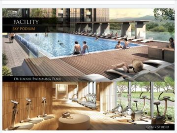 Branz BSD City 2 bedroom siap huni Big Diskon view BSD city