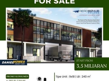 Gudang Multiguna Modern Terbaik, Aero Bizhub Pajang Tangerang
