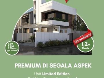 Rumah Minimalis Cantik Di Green Ville Cihanjuang Bandung Barat Dekat POLBAN