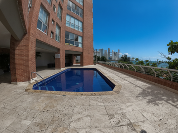 apartamento en arriendo en bocagrande. Cod A94748
