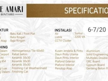 Cluster murah dekat Jalan Raya Ceger, pondok Aren, hanya 1,2 M-an sj