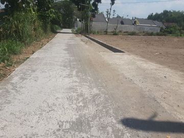 12 Unit Luasan Ideal, Tanah Kavling Gratis Pajak di Prambanan