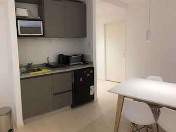 Departamento dos ambientes con cochera venta Recoleta