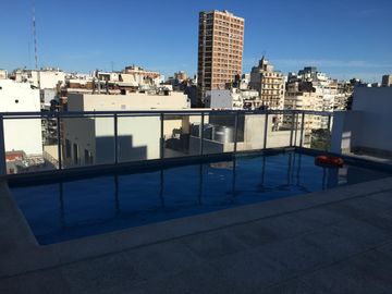 Departamento dos ambientes con cochera venta Recoleta