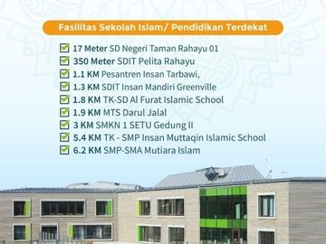 Hunian Cluster Lingkungan Islami di Setu Bekasi