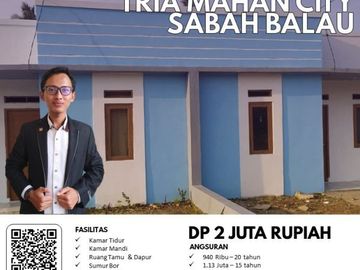 Rumah termurah deket sukarame Dp 2juta all in