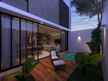 Casa en Venta en Mérida, Privada Boreana, Santa Rita Cholul(Mod. Ara)