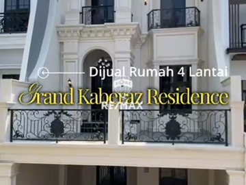 RUMAH MEWAH 4 LANTAI DESIGN AMERICAN CLASSIC, COCOK UNTUK KELUARGA MAPAN ATAU SULTAN JAGAKARSA
