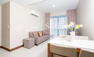 Fully Furnished 2BR with Parking in Three Central, Makati