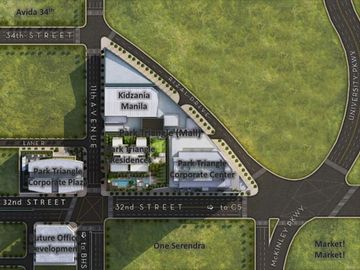 Park Triangle Residences 1 bedroom for sale