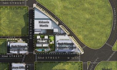 Park Triangle Residences 1 bedroom for sale