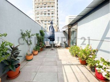 VENTA LOFT EL GOLF - TERRAZA AZOTEA- INVERSION