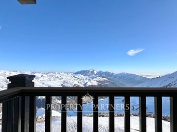 Espectacular vista en Valle Nevado