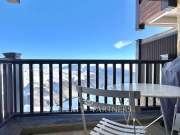 Espectacular vista en Valle Nevado