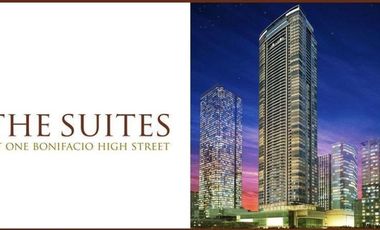 For Rent: 2 Bedroom Unit in The Suites at One Bonifacio High Street
