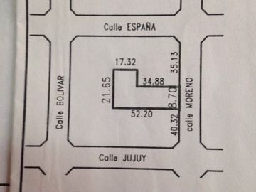 Venta - Lote en Macrocentro con planos aprobados.