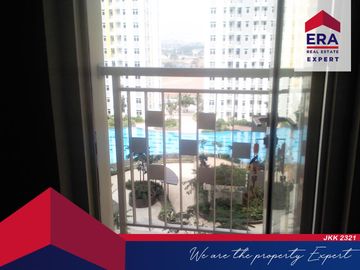 Disewakan Murah Apartemen Springlake 2BR Azolla Lantai 9