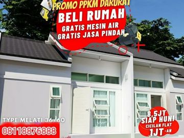 RUMAH SUBSIDI SIAP HUNI DI TANGERANG, DP DAN ANGSURAN RINGAN
