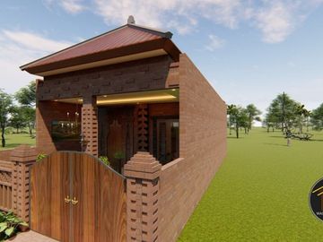 DIJUAL RUMAH ETNIC MODERN PRAMBANAN DEKAT JL. JOGLA SOLO