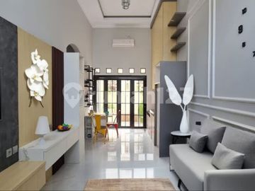 Rumah Modern Minimalis Semi Furnished Siap Huni Gentan