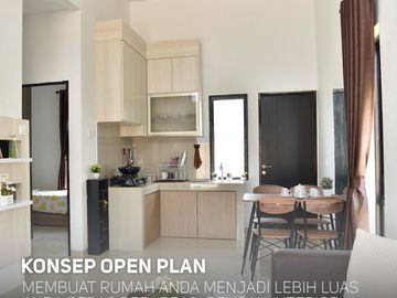 RUMAH TIPE 45 MEWAH, CICIL RINGAN, GRATIS SURAT