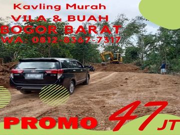 KAVLING TANAH VILA DAN BUAH MURAH AGROHILLS DI BOGOR (PROMO)