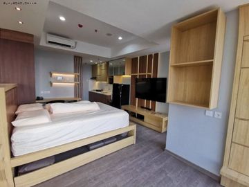 Apt. Grand Sungkono Lagoon Murah View City Hadap Utara Full Furnish