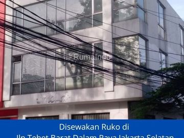 Disewakan Ruko di Jln Tebet Barat Dalam Raya Jakarta Selatan