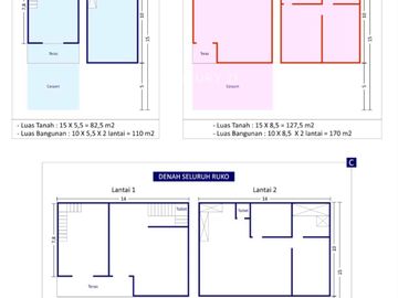Dijual Ruko 2 Lantai Lokasi Strategis Di Depok