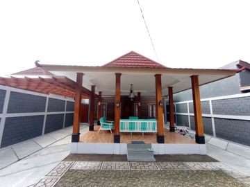 Rumah Mewah Joglo Jawa Di Prambanan, Siap KPR