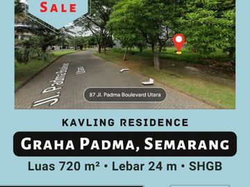 KAVLING PERUMAHAN GRAHA PADMA SEMARANG BARAT