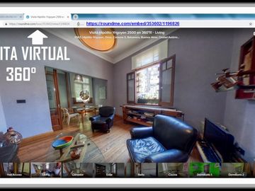VENTA DEPARTAMENTO 5y1/2 o 6 AMBIENTES CASA CALISE ART NOUVEAU VIRGINIO COLOMBO