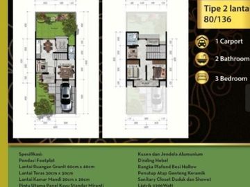 Brand New Cluster Dekat Toll Desari Limo Depok