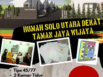 rumah dijual gondangrejo karanganyar lokasi nyaman dan asri