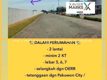Rumah 2 Lt Dkt GM dan OERR 600 Jutaan ya Eastern Park Residence !!