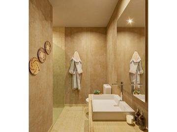 Penthouse con Rooftop privado, alberca y terraza, cerca del mar, en pre-venta Yu