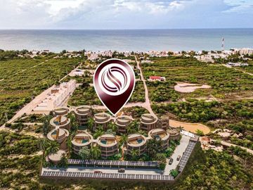 Penthouse con Rooftop privado, alberca y terraza, cerca del mar, en pre-venta Yu