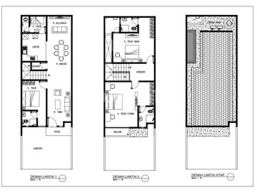 Rumah Brand New 6X18 Taman Grisenda Pik