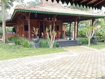 Rumah Joglo Siap Bangun Lahan Luas di Turi, Sleman