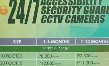 Storage Space for Rent in Mandaue, Cebu