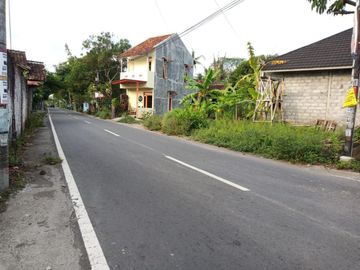 Tanah Pekarangan Sendangtirto Berbah untuk kavlingan